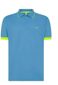 SUN 68 POLO SMALL STRIPE -A36120