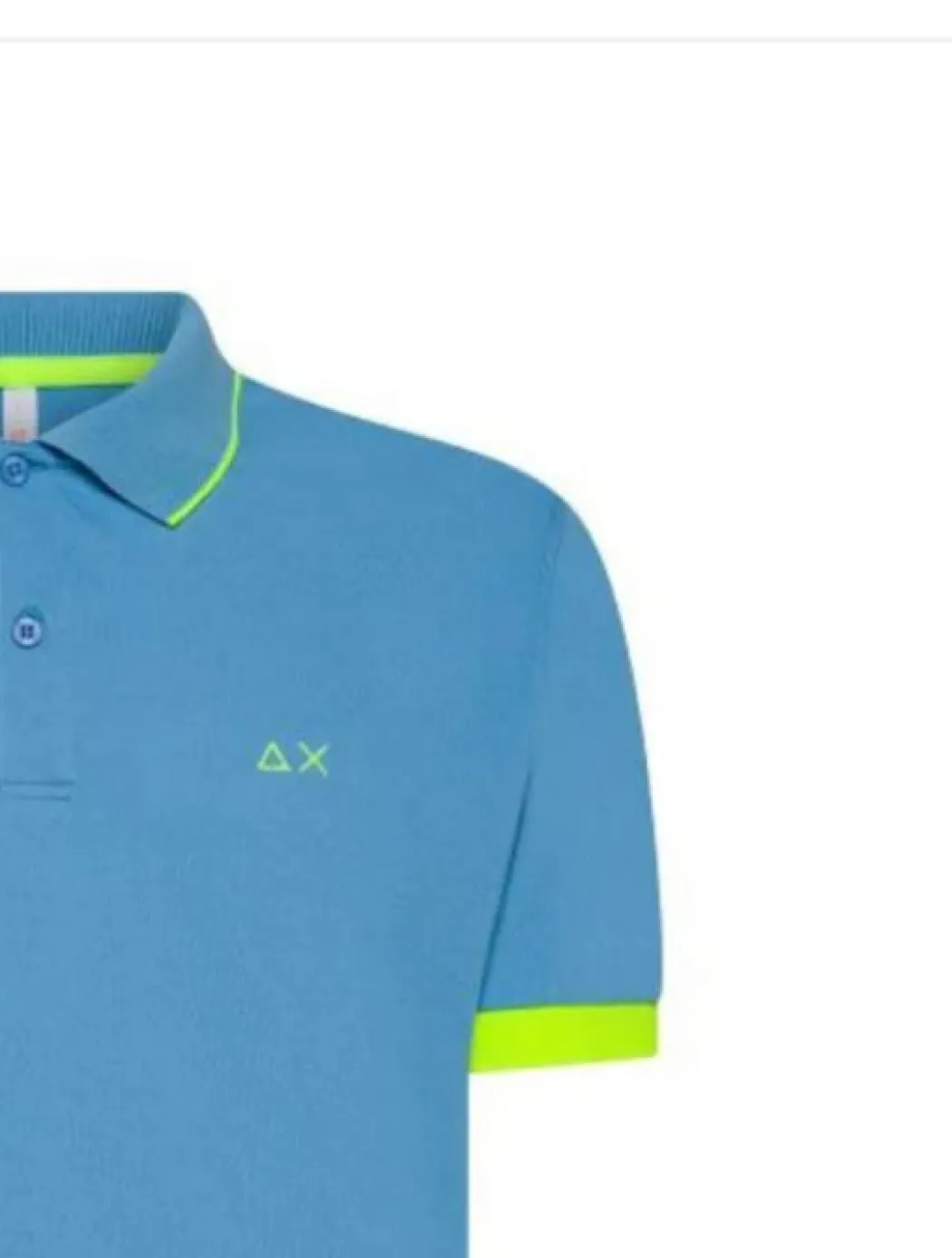 SUN 68 POLO SMALL STRIPE -A36120