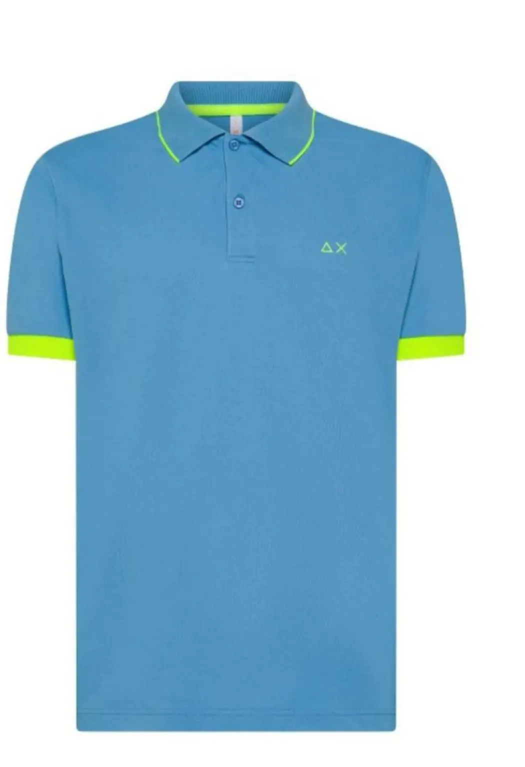 SUN 68 POLO SMALL STRIPE -A36120