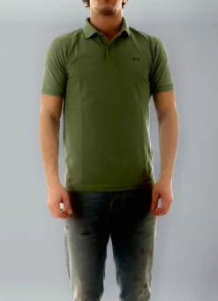 SUN 68 POLO UOMO JERSEY -A36133