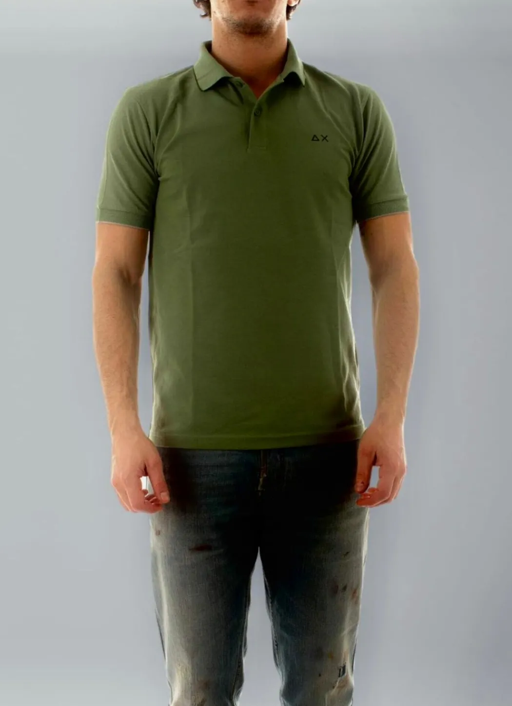 SUN 68 POLO UOMO JERSEY -A36133