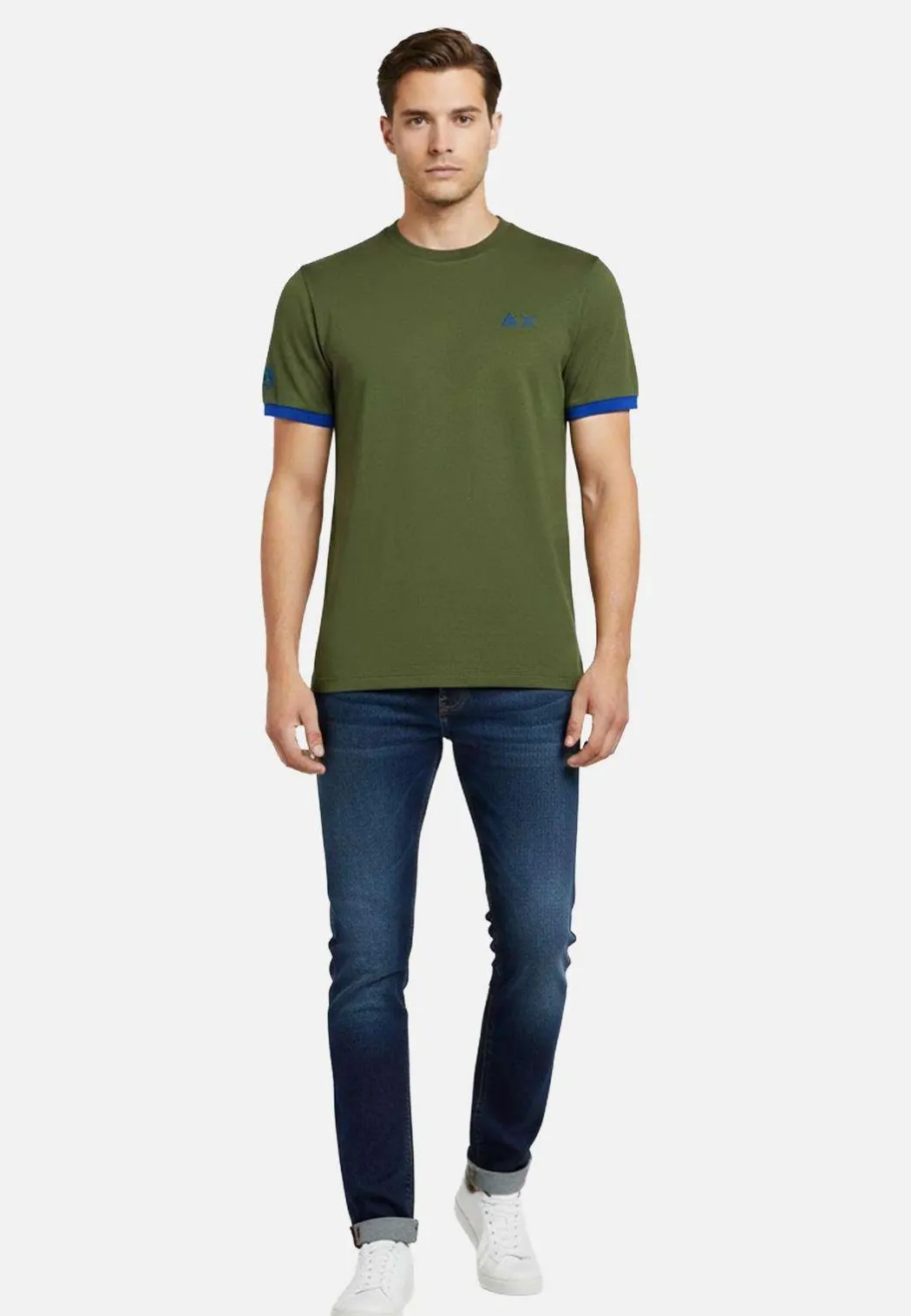 SUN 68 T-SHIRT PIQUET UOMO - T36120