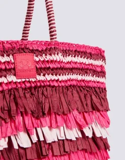 SUNDEK LIBERA FRINGES BORSA MARE DONNA - AW744ABPA100