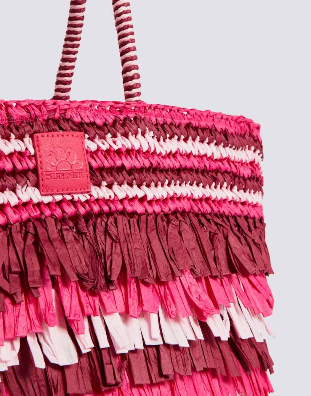 SUNDEK LIBERA FRINGES BORSA MARE DONNA - AW744ABPA100
