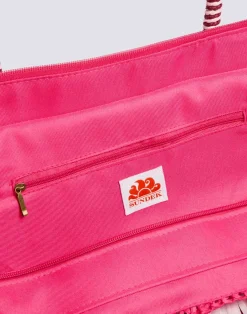 SUNDEK LIBERA FRINGES BORSA MARE DONNA - AW744ABPA100