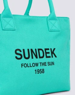 SUNDEK SHOPPER STONE WASHED BORSA A SPALLA -AW832ABCV500