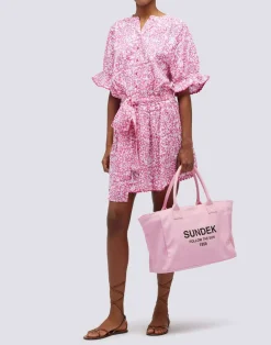 SUNDEK SHOPPER STONE WASHED BORSA A SPALLA -AW832ABCV500
