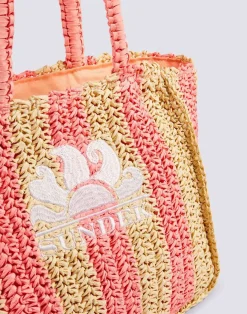 SUNDEK VITA PAPER STRAW BORSA MARE DONNA - AW743ABPA100