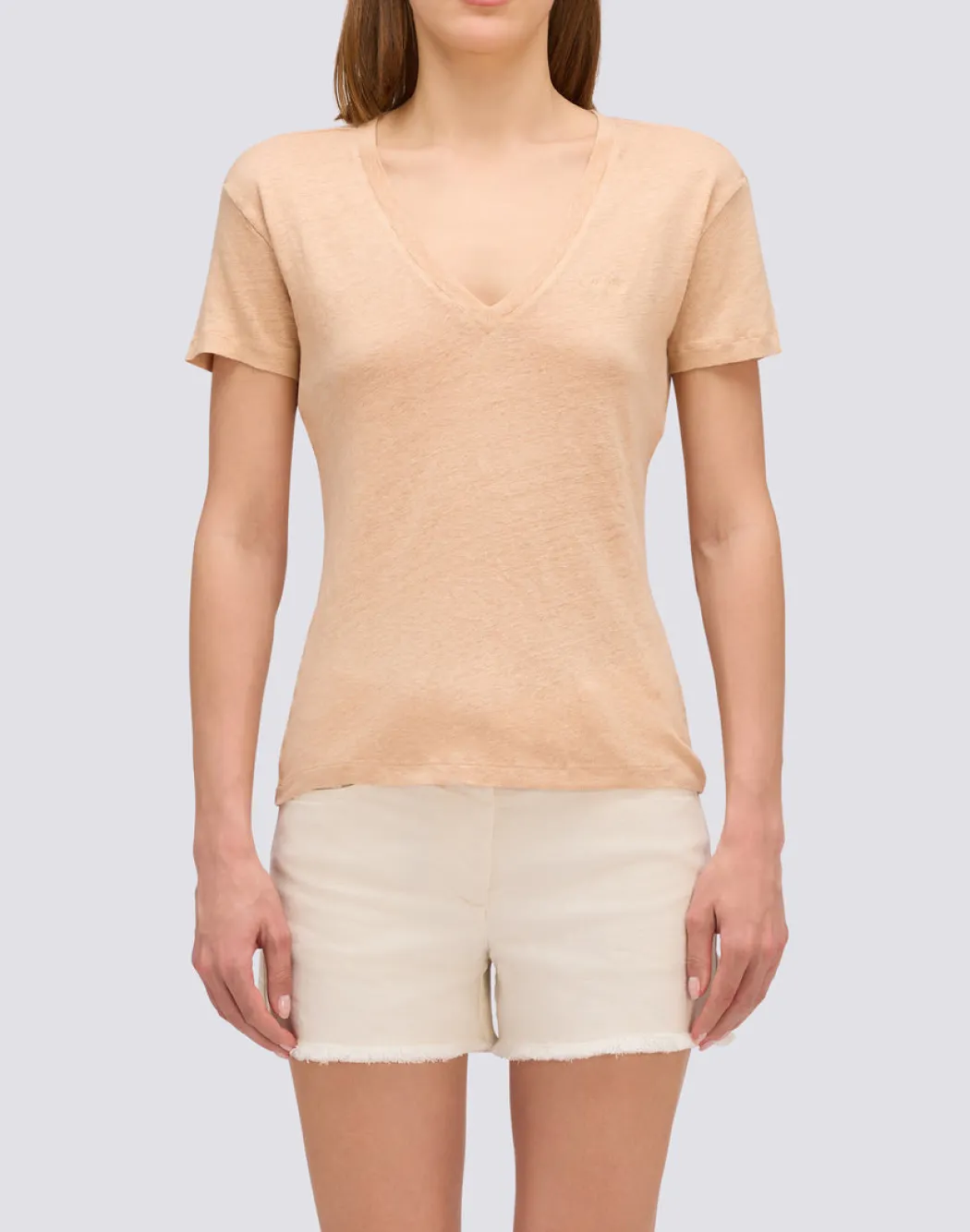 SUNDEK V-NECK T-SHIRT DONNA -W967TELI800