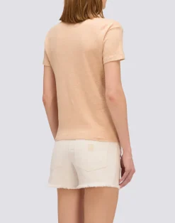 SUNDEK V-NECK T-SHIRT DONNA -W967TELI800